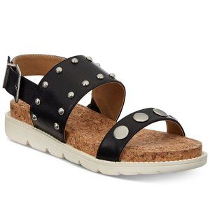 ADRIENNE VITTADINI black Perry studded sandals